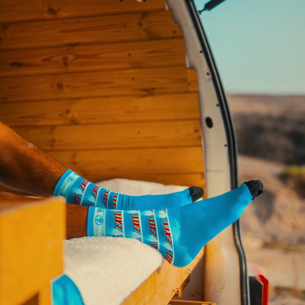 AirLite Socks EXITSURF - Exclusive Limited Edition Socken WAVE HAWAII
