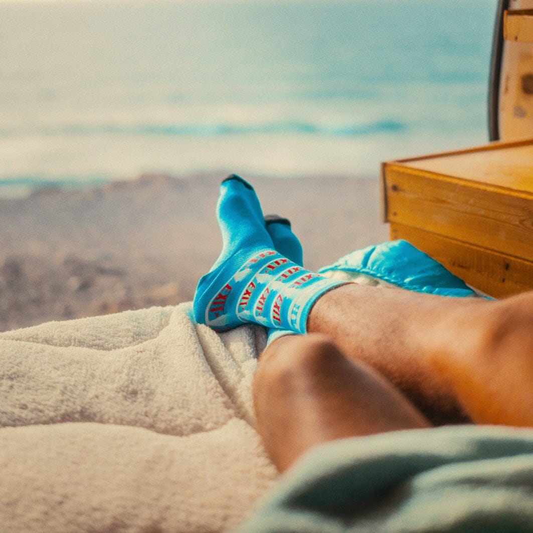 AirLite Socks EXITSURF - Exclusive Limited Edition Socken WAVE HAWAII