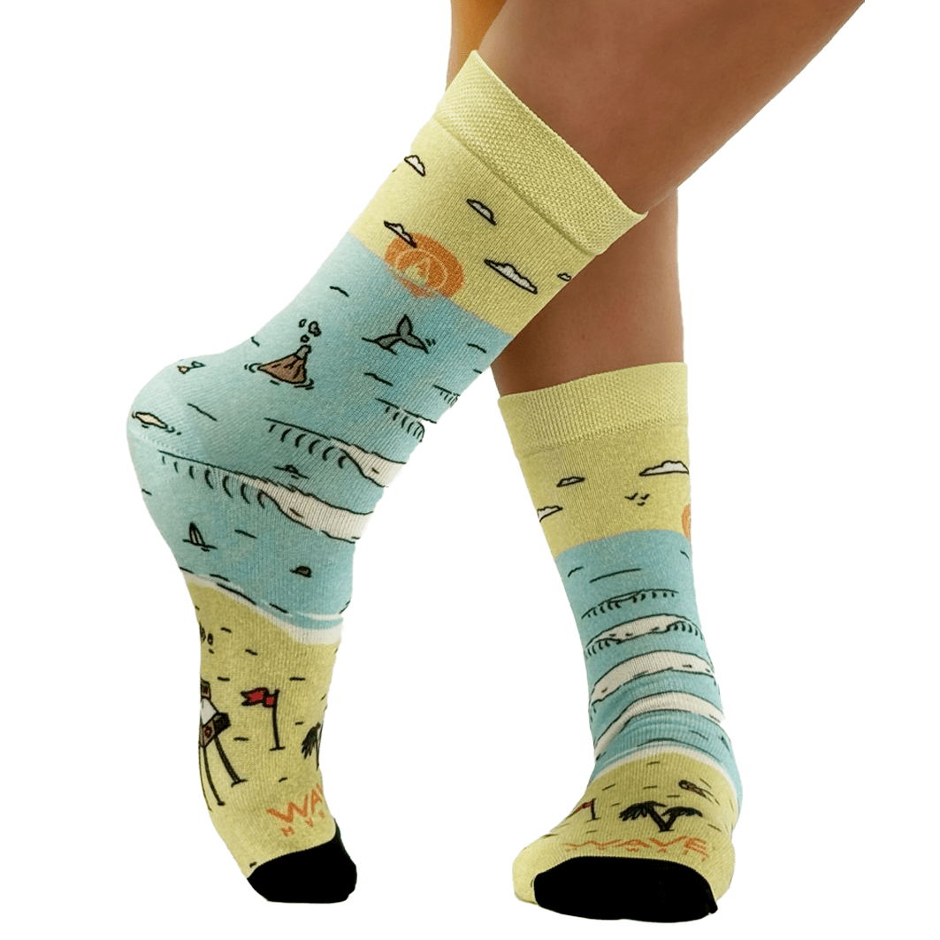 AirLite Socks D2 Socken WAVE HAWAII