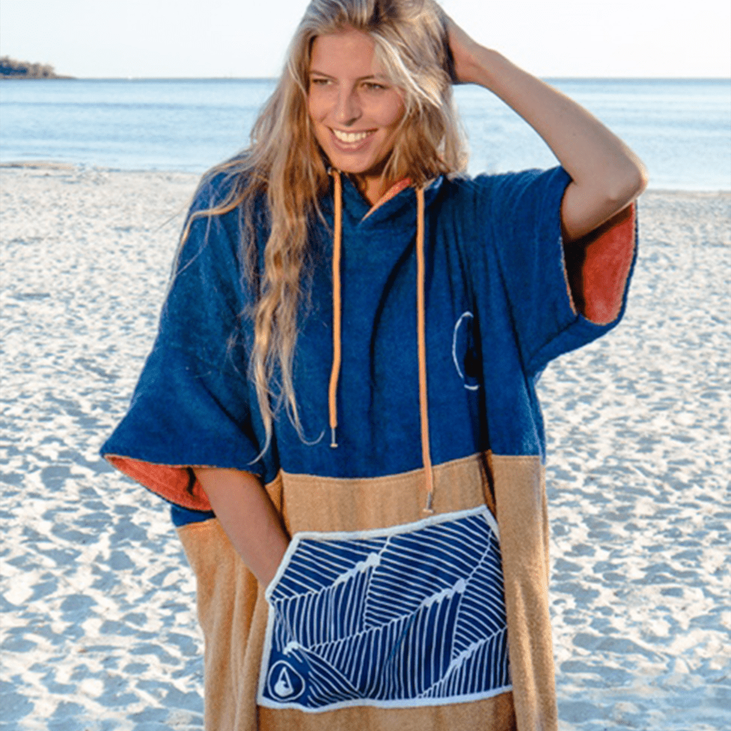 Bambus-Poncho Flow Style Ponchos WAVE HAWAII