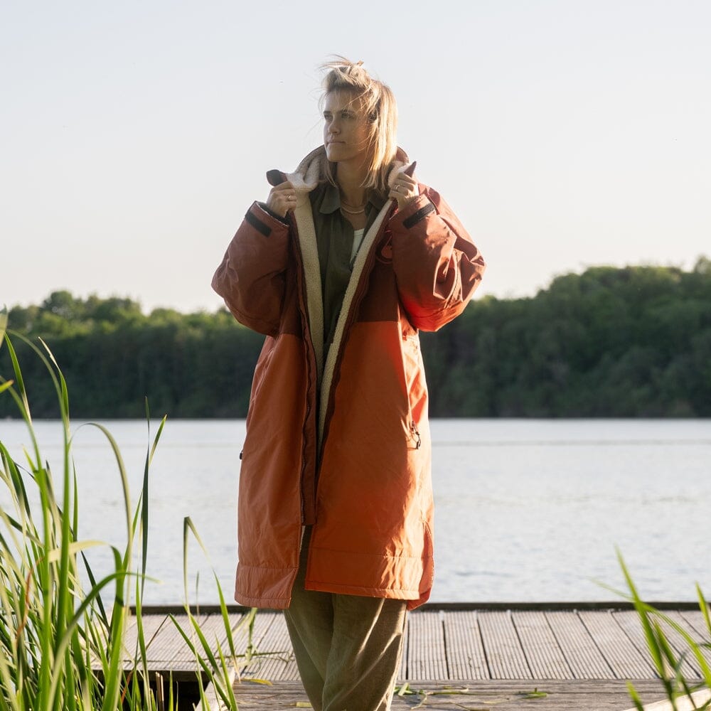 Storm Robe Yukon red Wasserdichte Storm Ponchos WAVE HAWAII