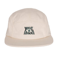 Cap Kuta beige 5 Panel Cap Wave Hawaii