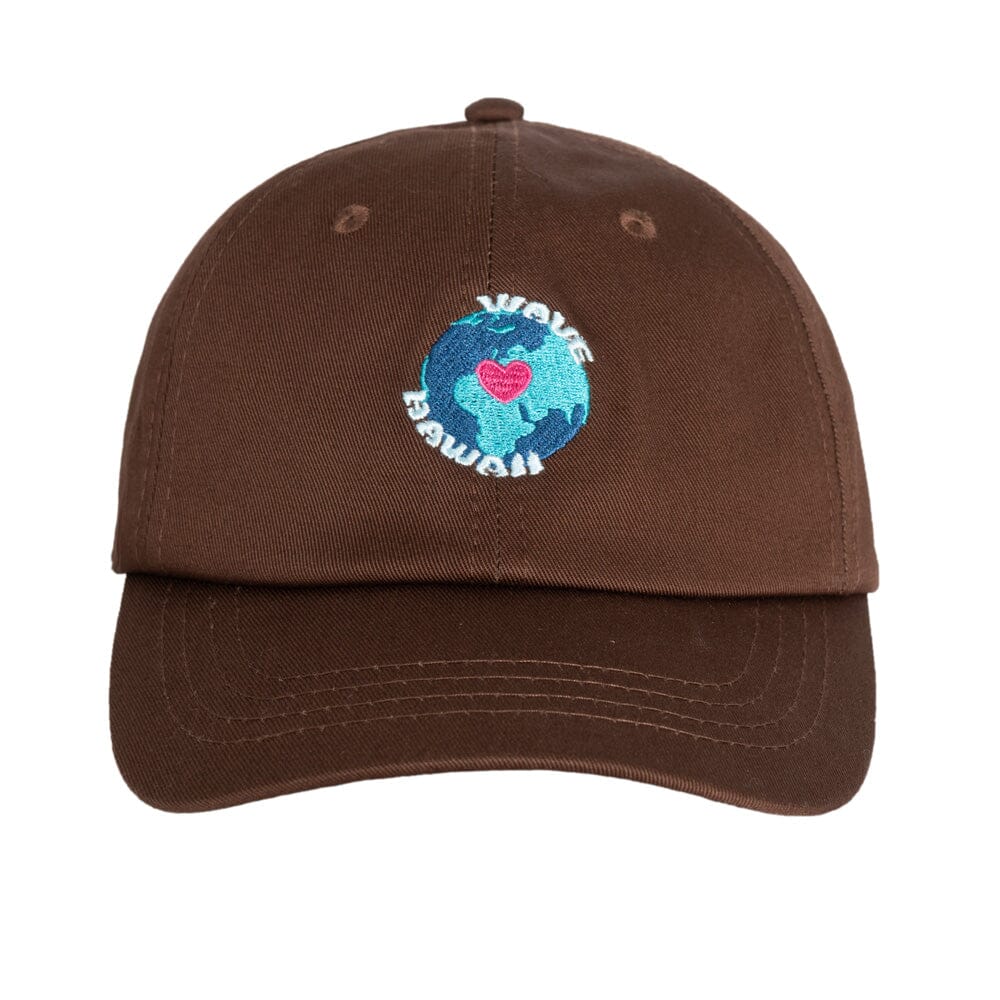 Cap Sawan brown 6 Panel Cap Wave Hawaii