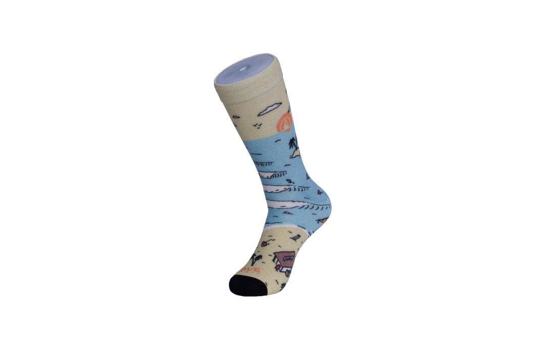 AirLite Socks D2 Socken WAVE HAWAII