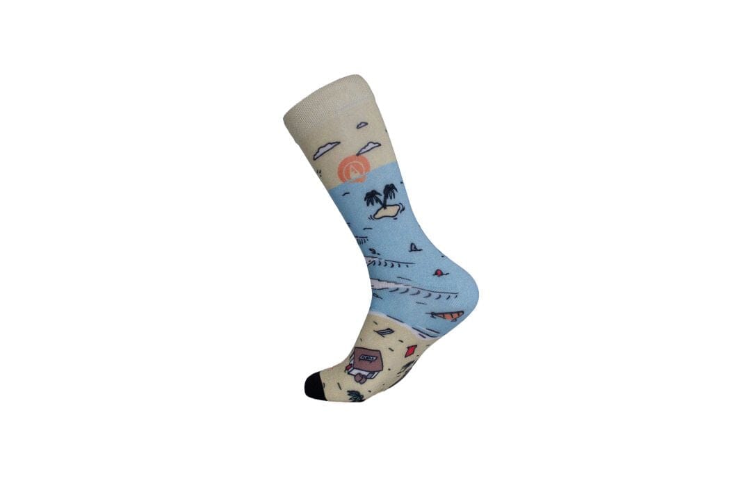 AirLite Socks D2 Socken WAVE HAWAII
