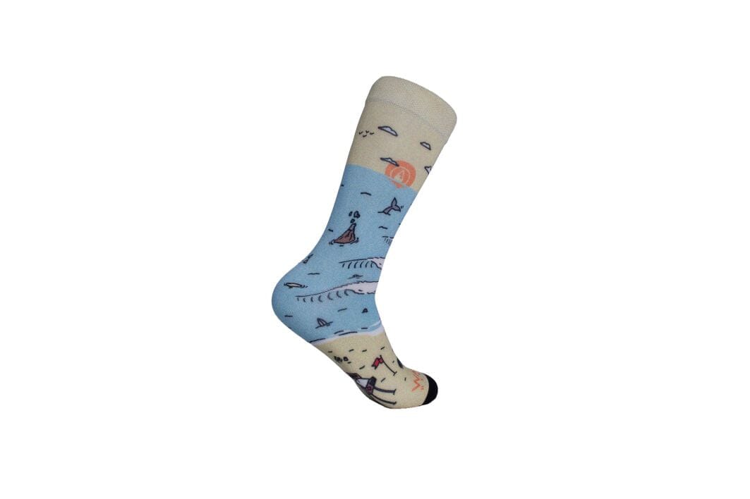 AirLite Socks D2 Socken WAVE HAWAII