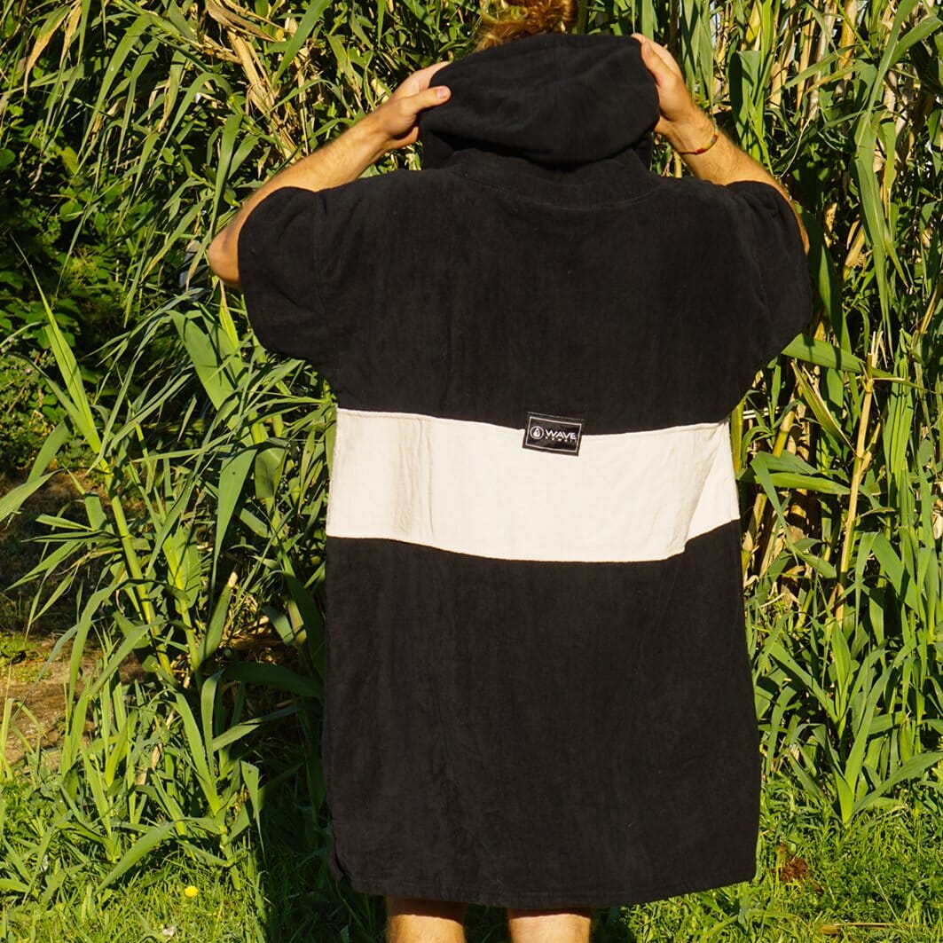 Poncho Barravento, Baumwolle Velours Style Ponchos WAVE HAWAII