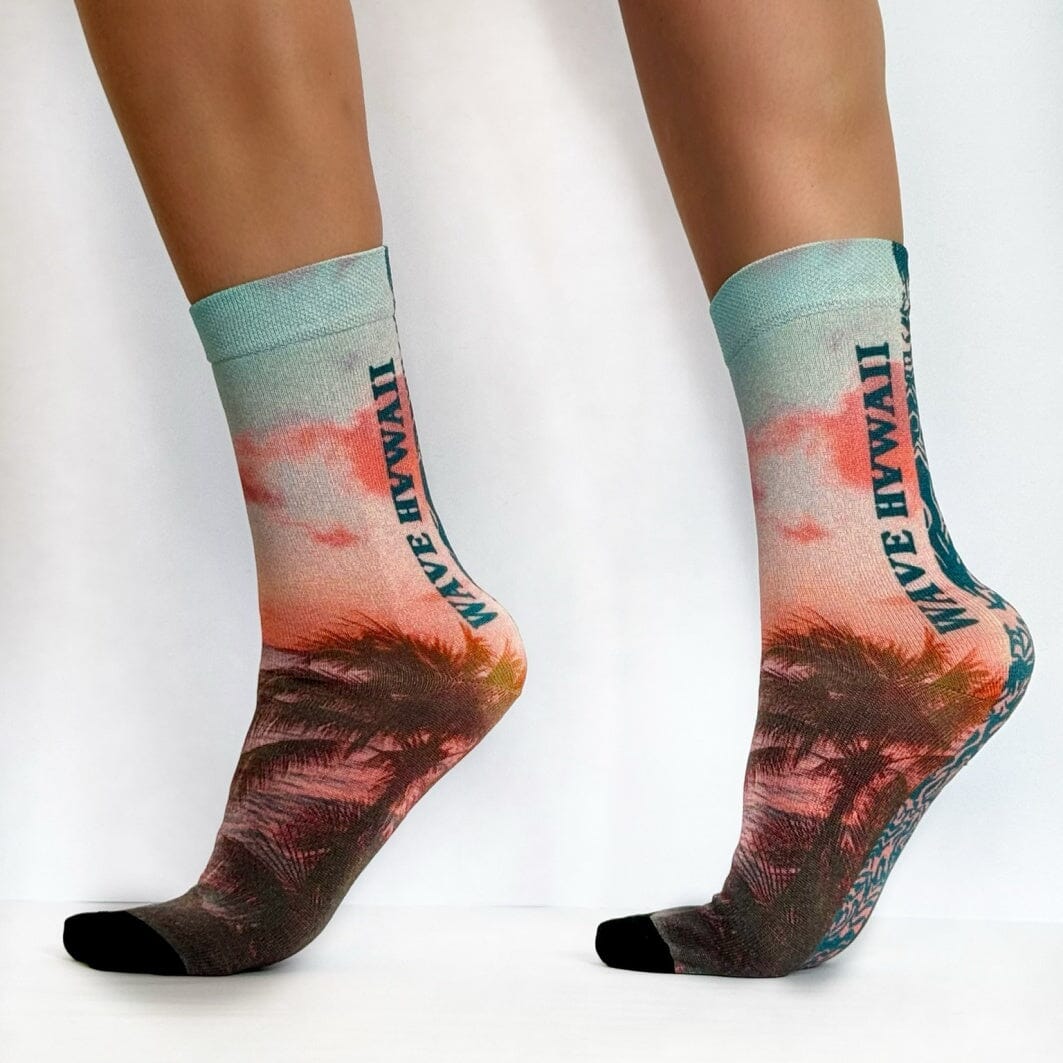 AirLite Socks D4 Socken WAVE HAWAII