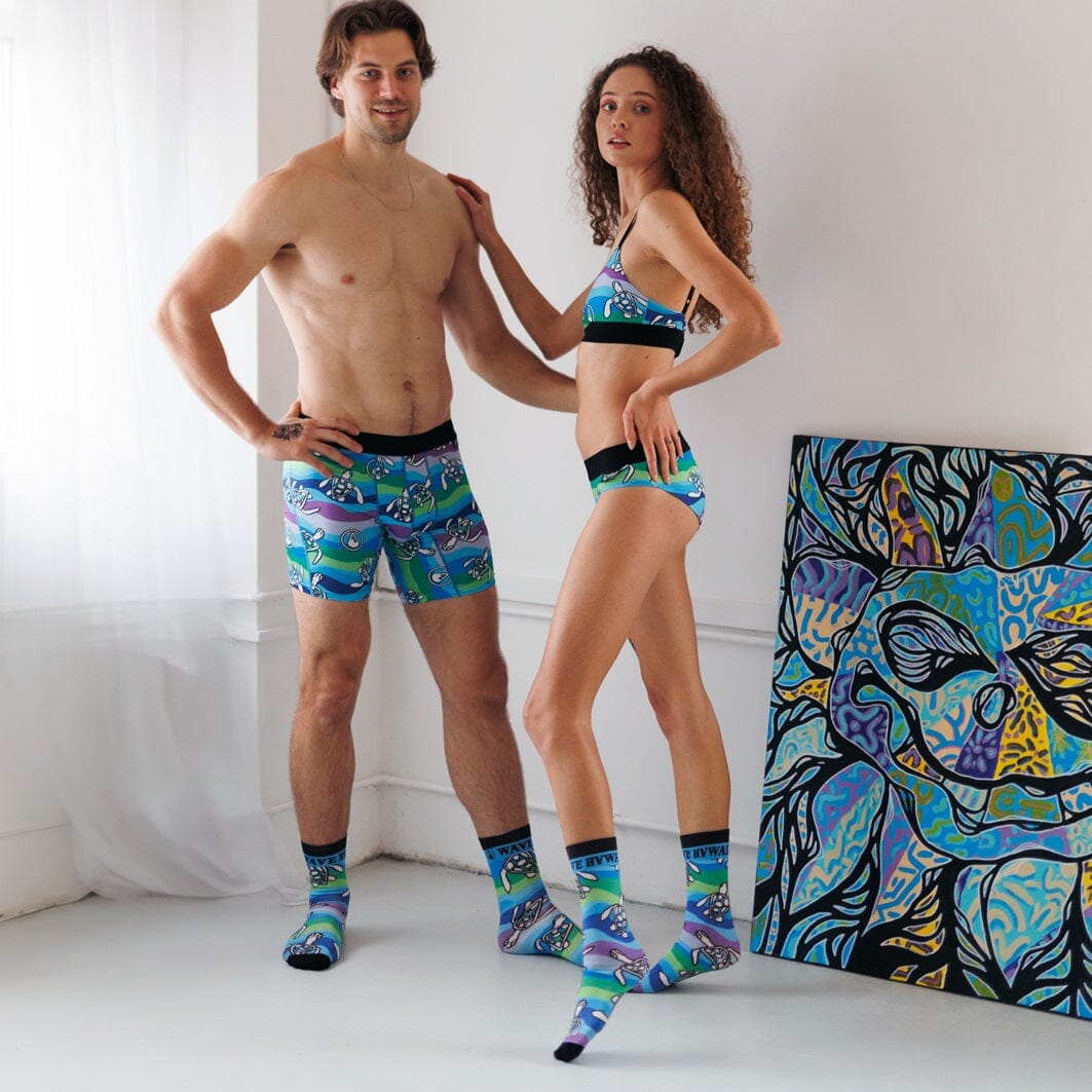 AirLite Hipster D11 Unterwäsche WAVE HAWAII