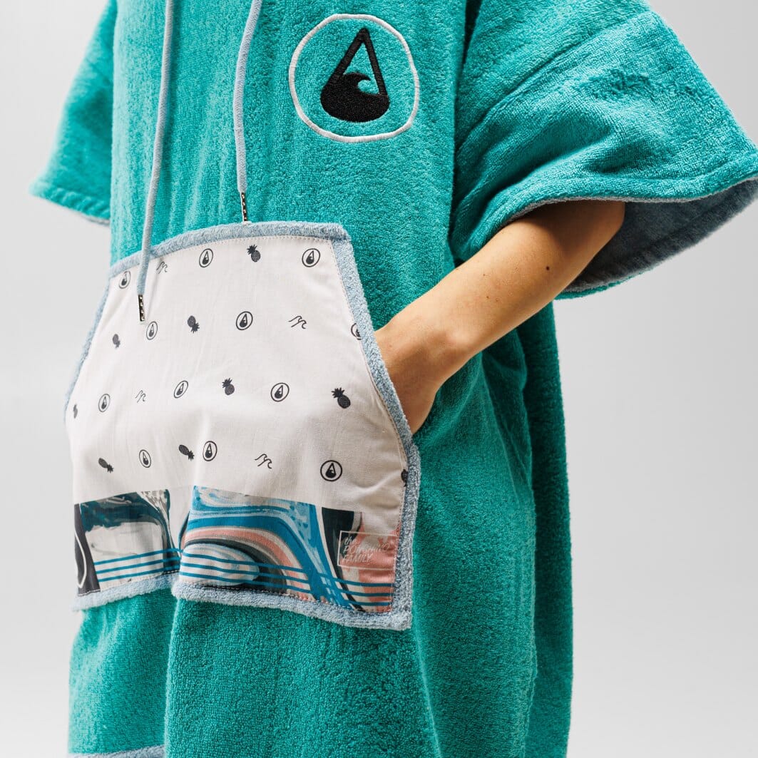 Bambus-Poncho Liz Style Ponchos WAVE HAWAII