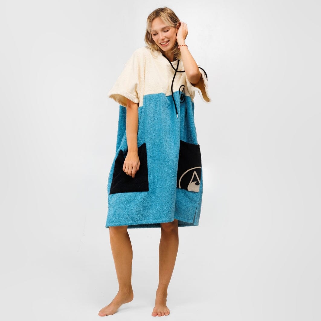 Poncho Porto, Baumwolle Style Ponchos WAVE HAWAII