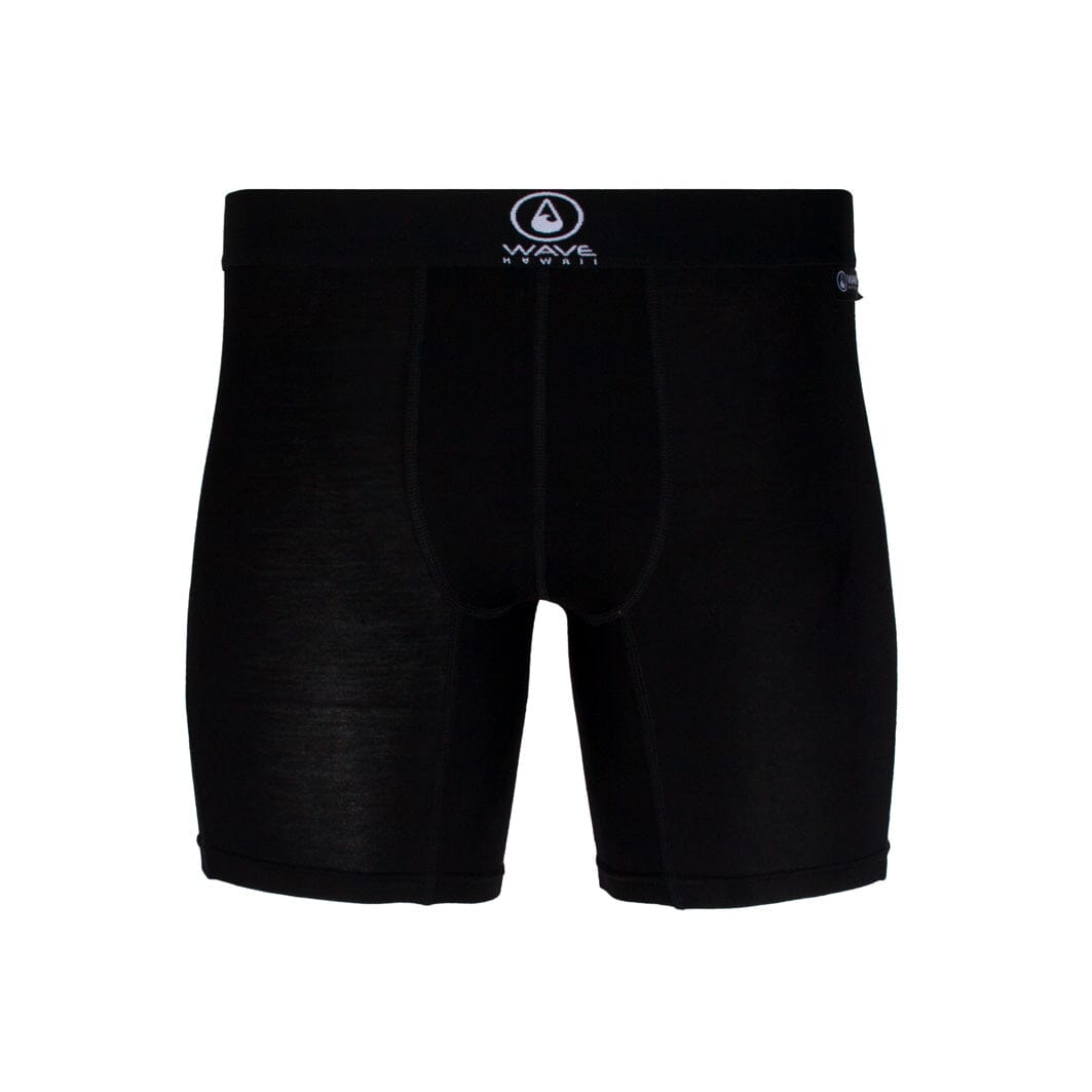 Bambus Boxers black Unterwäsche WAVE HAWAII