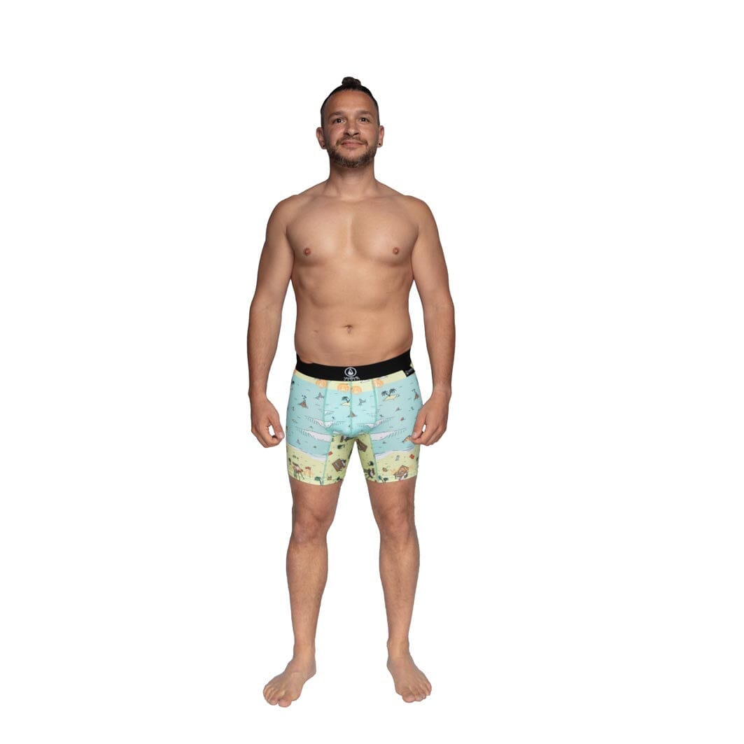 AirLite Boxers D10 Unterwäsche WAVE HAWAII