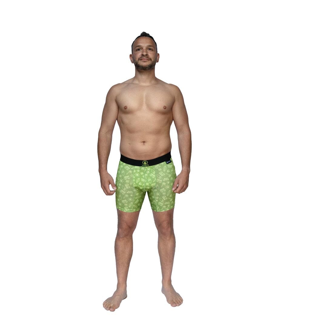 AirLite Boxers D2 Unterwäsche WAVE HAWAII