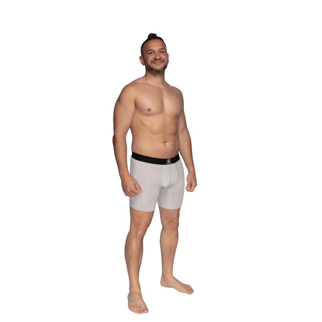 Bambus Boxers grey Unterwäsche WAVE HAWAII