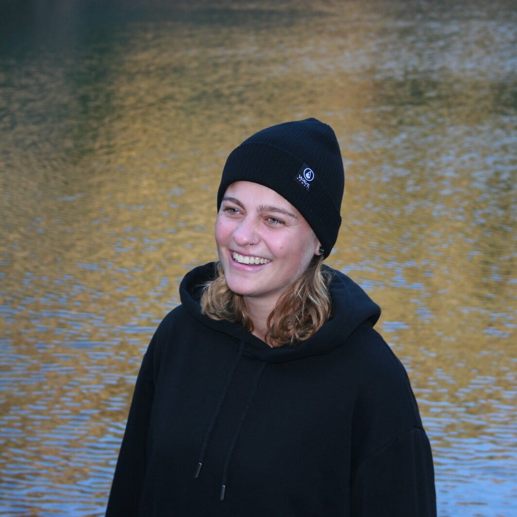 WAVE HAWAII Beanie Bio Cotton black Beanie Wave Hawaii