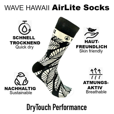 AirLite DryTouch Socks Design 9 Socken WAVE HAWAII 