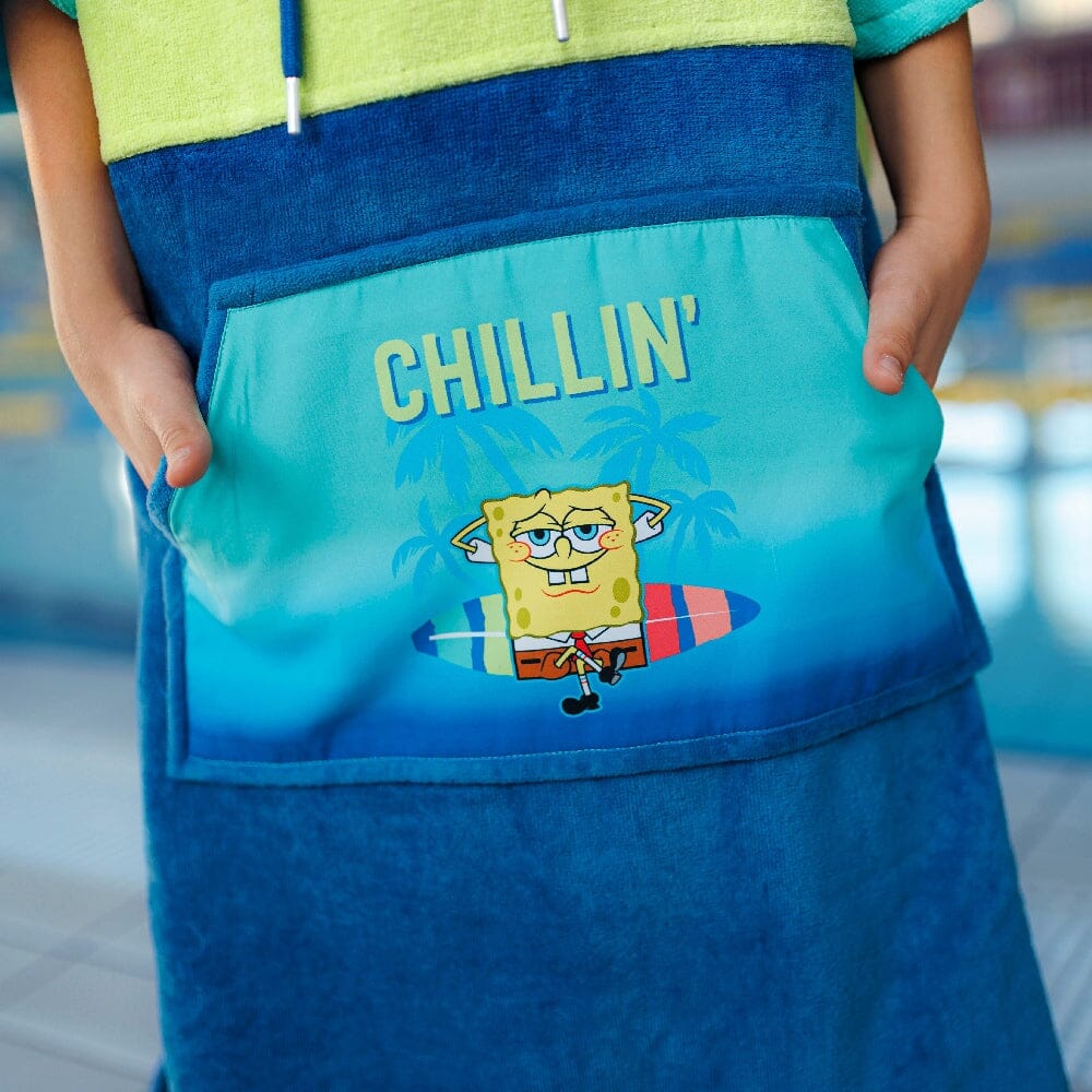 SpongeBob Poncho, Baumwolle Velours Style Ponchos WAVE HAWAII 