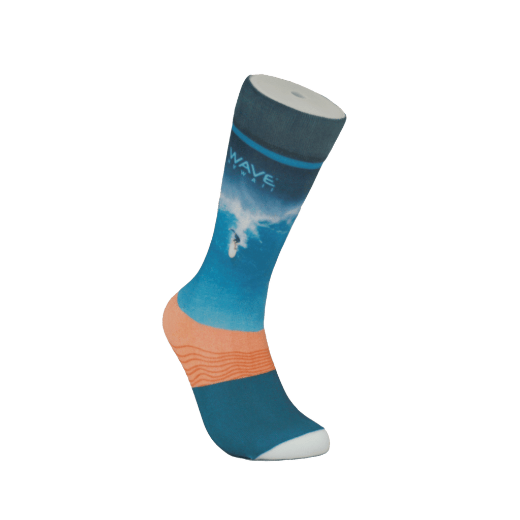 AirLite DryTouch Socks Design 3 WAVE HAWAII 