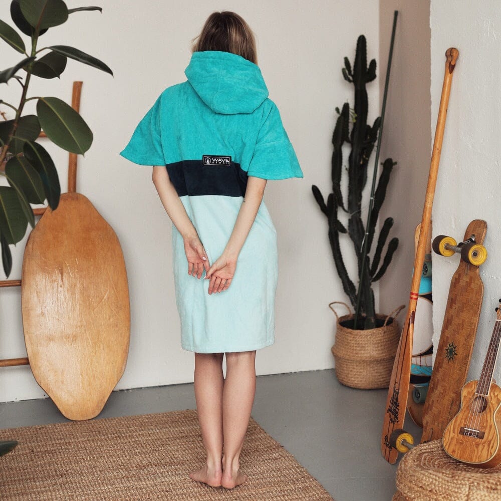 Poncho Cotillo, Baumwolle Velours Style Ponchos WAVE HAWAII 