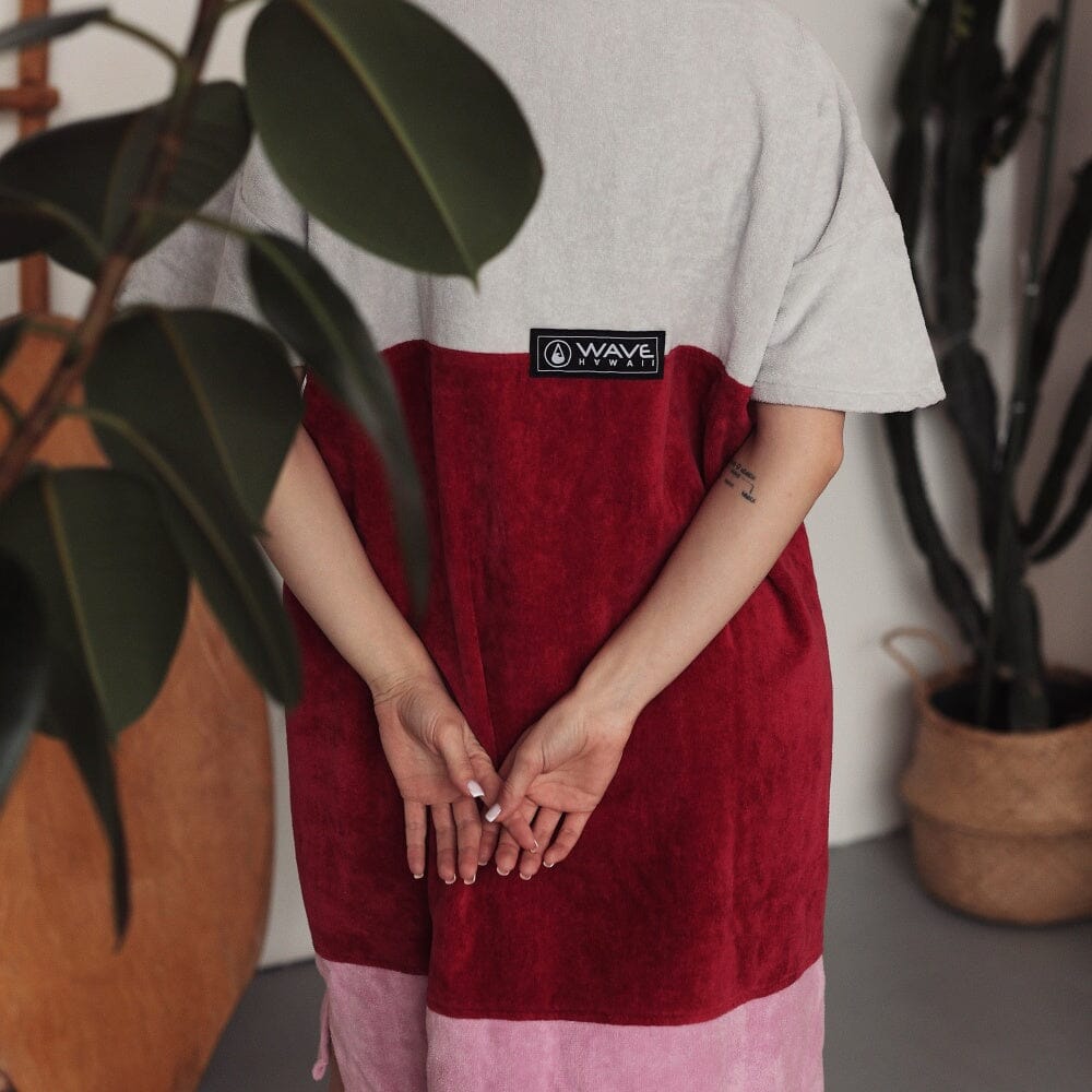 Reißverschluss Poncho Phuket Zip Ponchos WAVE HAWAII 