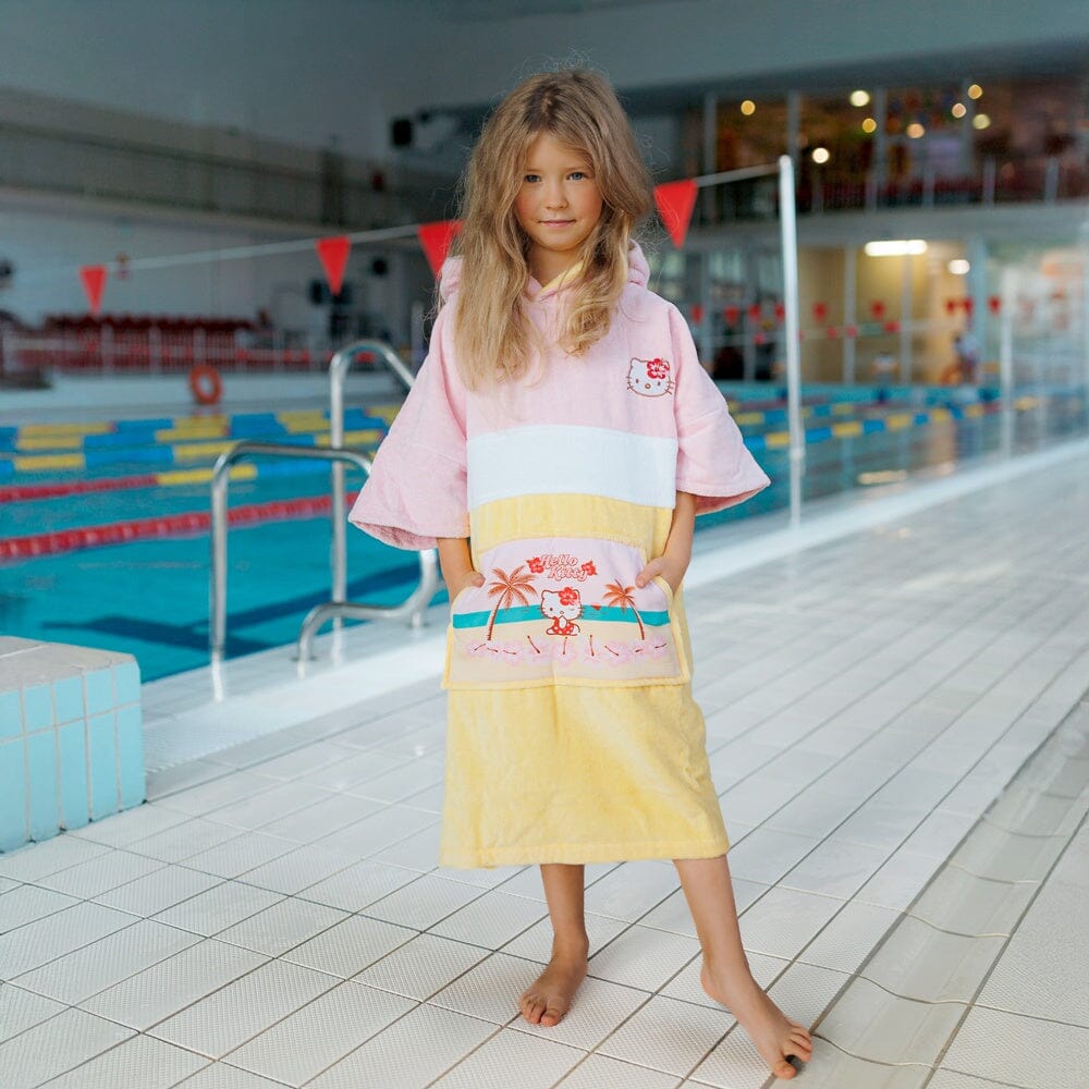 Hello Kitty children's bath poncho | WAVE HAWAII