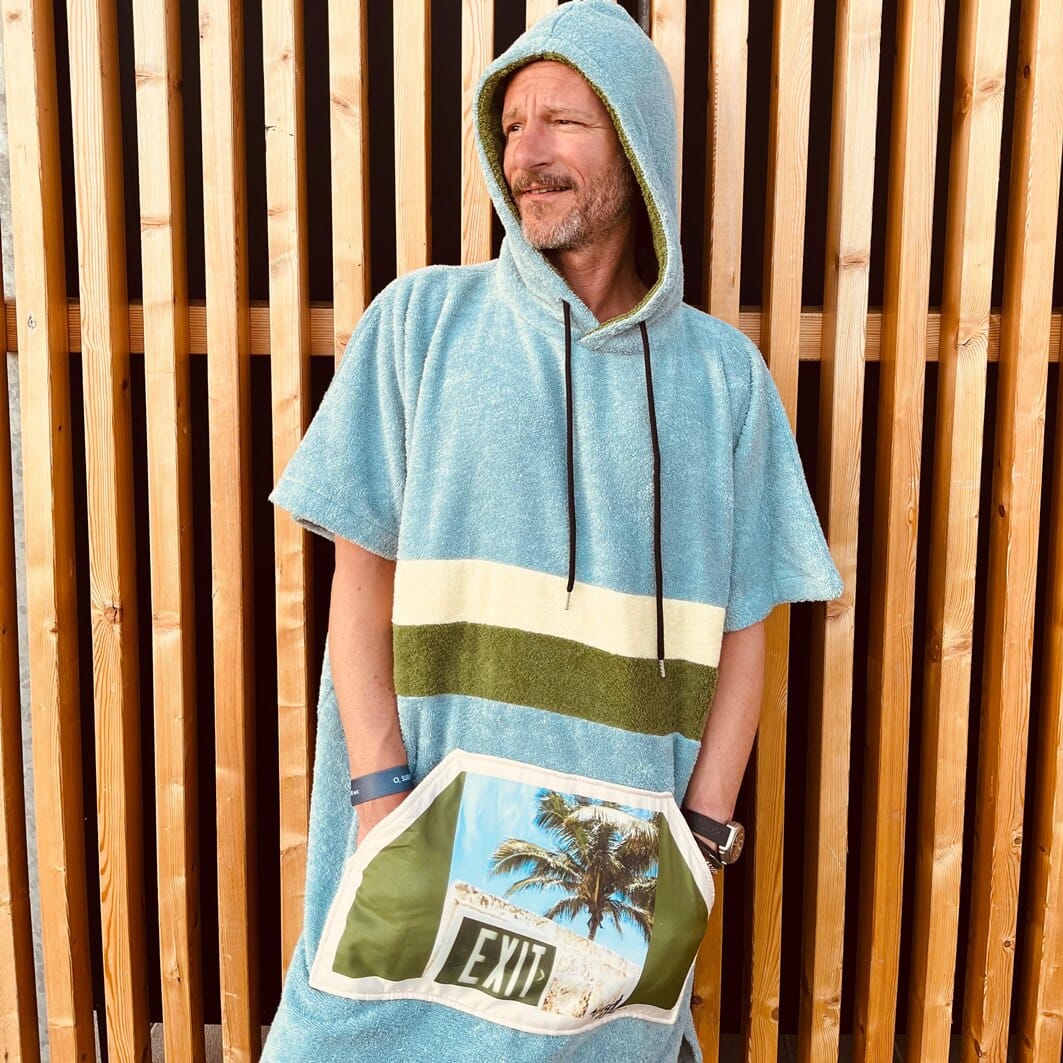 AirLite Poncho EXITSURF - Exclusive Limited Edition Style Ponchos WAVE HAWAII 