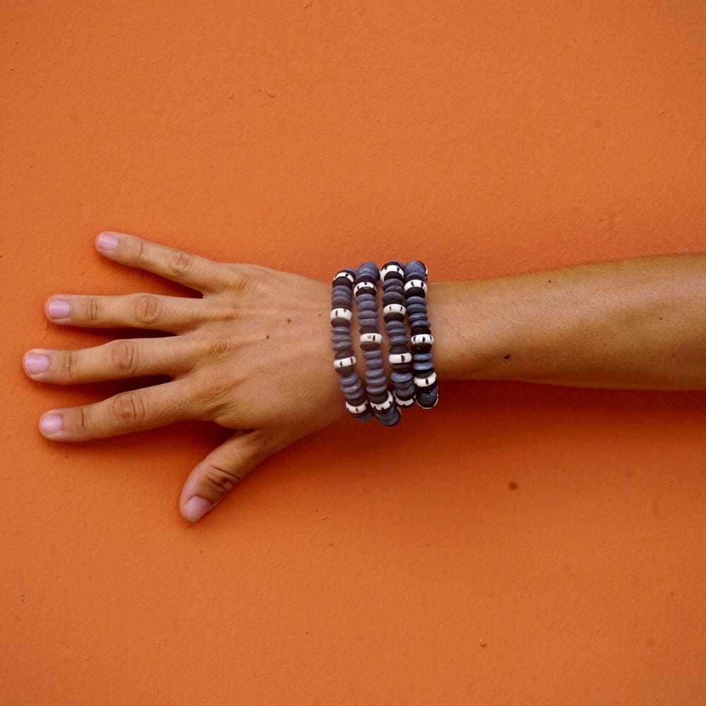 Armband Kumasi Grey - Limited Edition WAVE HAWAII 