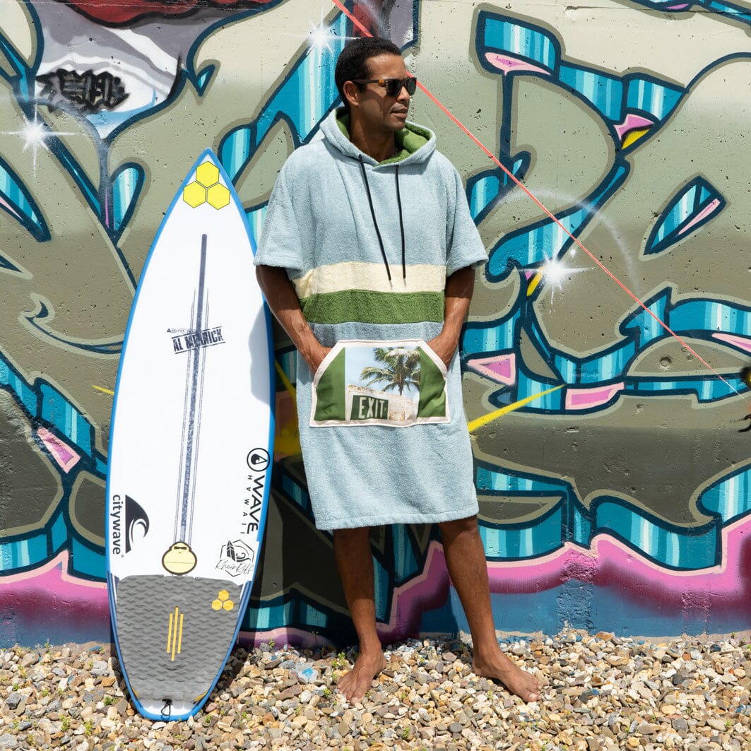AirLite Poncho EXITSURF - Exclusive Limited Edition Style Ponchos WAVE HAWAII 
