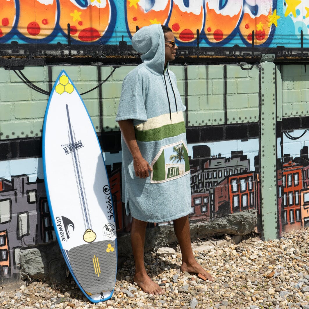 AirLite Poncho EXITSURF - Exclusive Limited Edition Style Ponchos WAVE HAWAII 