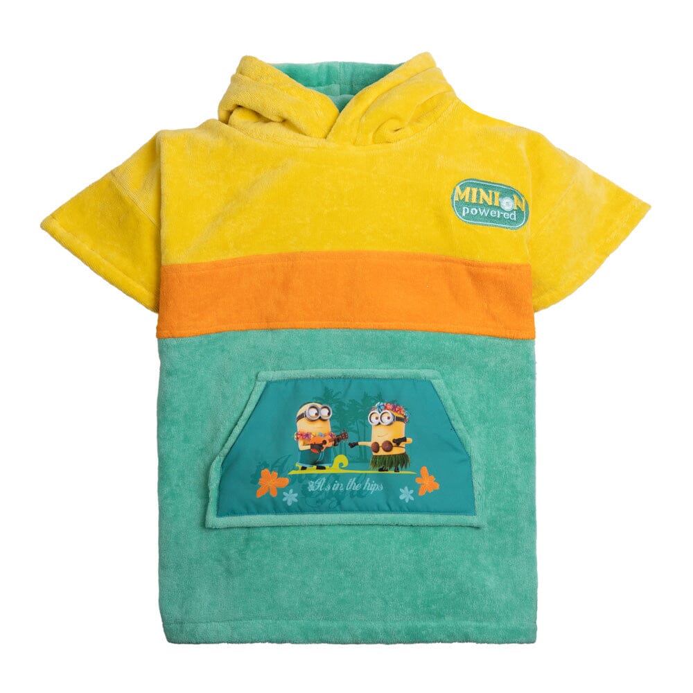 Minions Poncho, Baumwolle Velours Style Ponchos WAVE HAWAII 