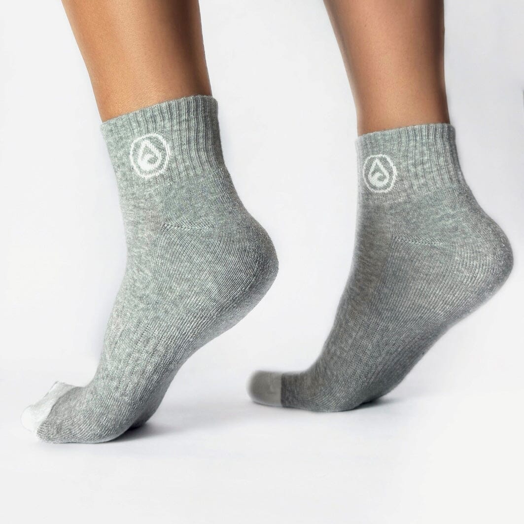 Cotton Ankle Socks grau Socken WAVE HAWAII 