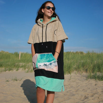 WAVE HAWAII AirLite Poncho Ericeira Style Ponchos WAVE HAWAII 