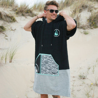 WAVE HAWAII AirLite Poncho Moledo Style Ponchos WAVE HAWAII 