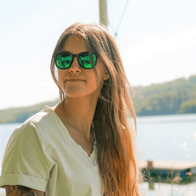 WAVE HAWAII Sonnenbrille Palmar, Acetat green Sonnenbrillen WAVE HAWAII 