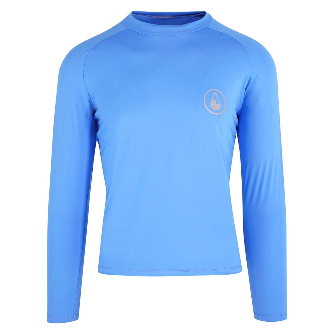 UV Shirt Longsleeve Light Blue UV-Shirt WAVE HAWAII 