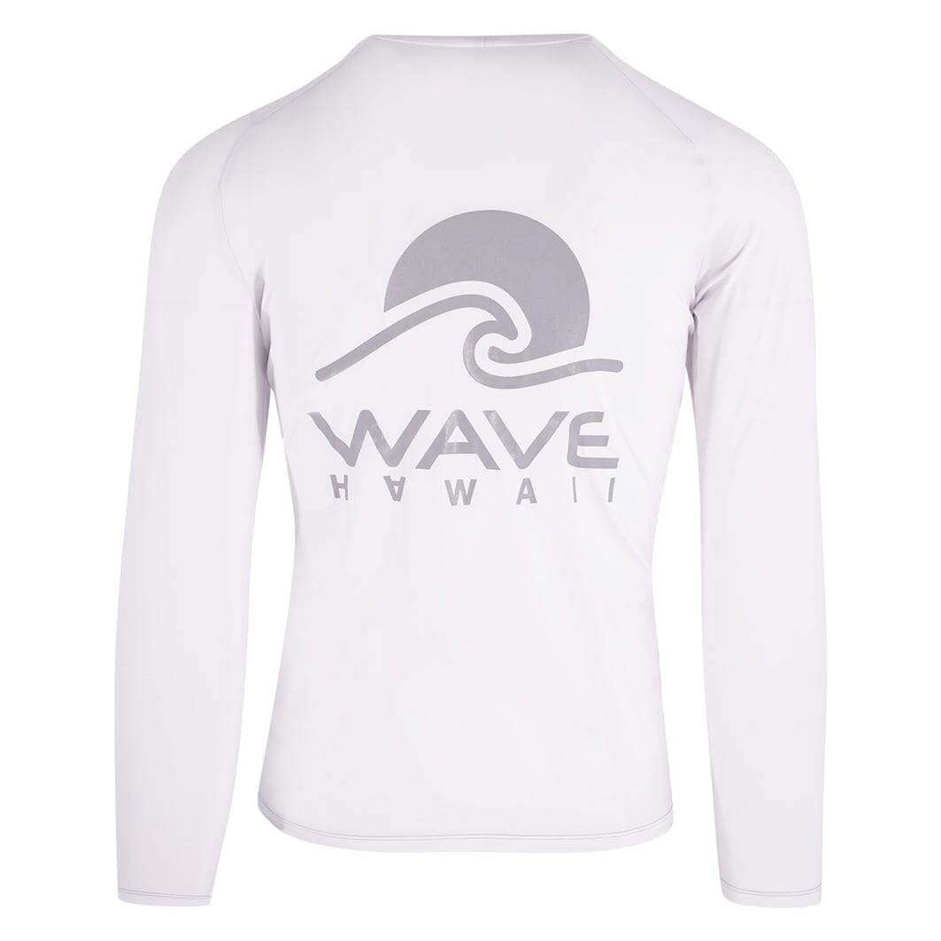 UV Shirt Longsleeve White UV-Shirt WAVE HAWAII 