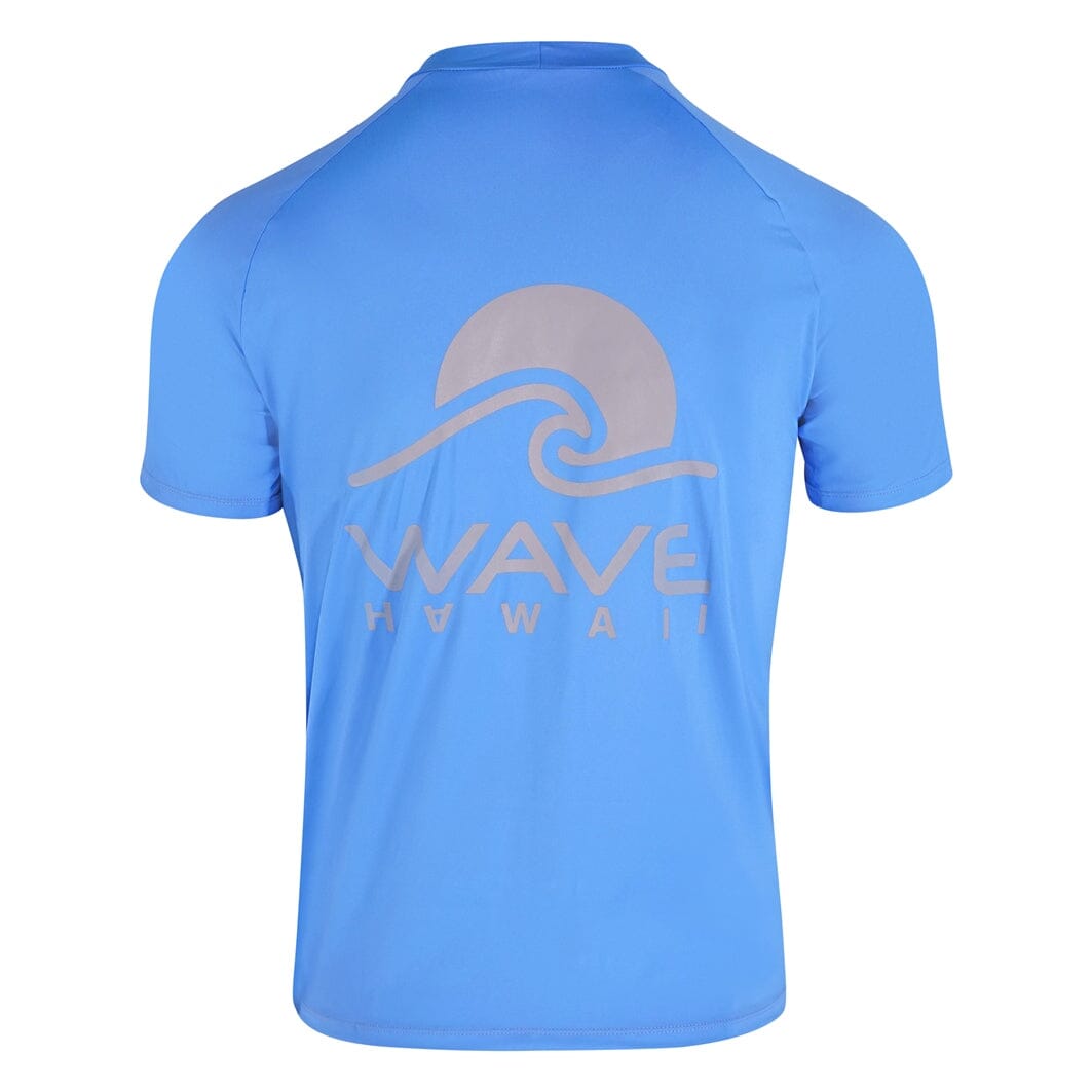 UV Shirt light blue UV-Shirt WAVE HAWAII 