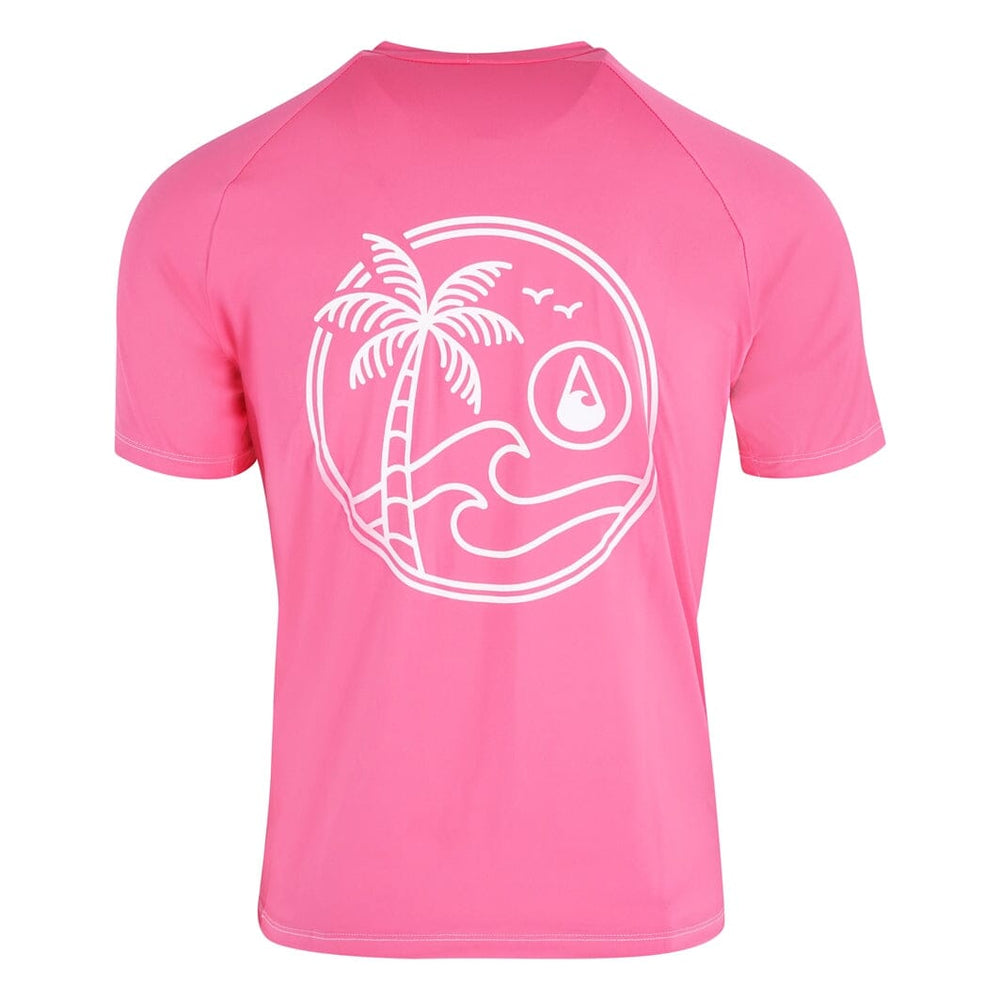 UV Shirt Light Pink UV-Shirt WAVE HAWAII 