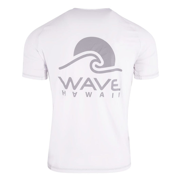 UV Shirt White UV-Shirt WAVE HAWAII 